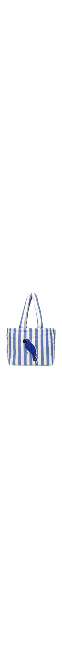 Bolsa Feminina Solzão Arara Listrado - Azul