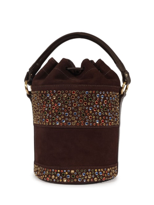 Bolsa Feminina Strass – Marrom