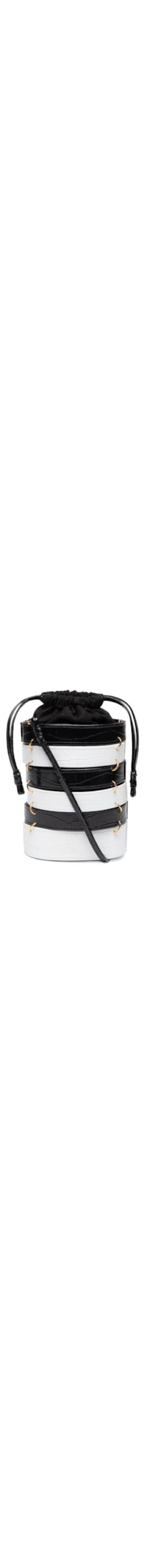 Bolsa Feminina Strips - Preto