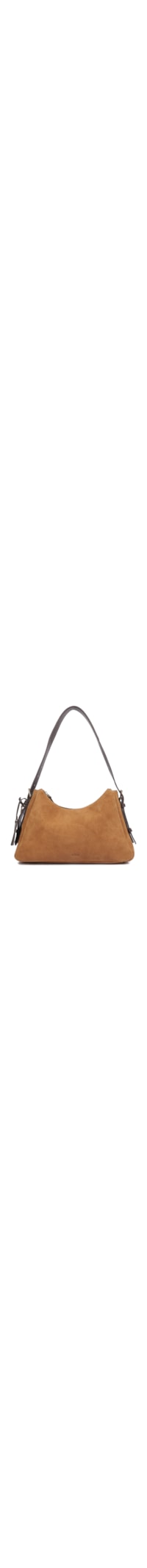 Bolsa Feminina Suede Média - Marrom