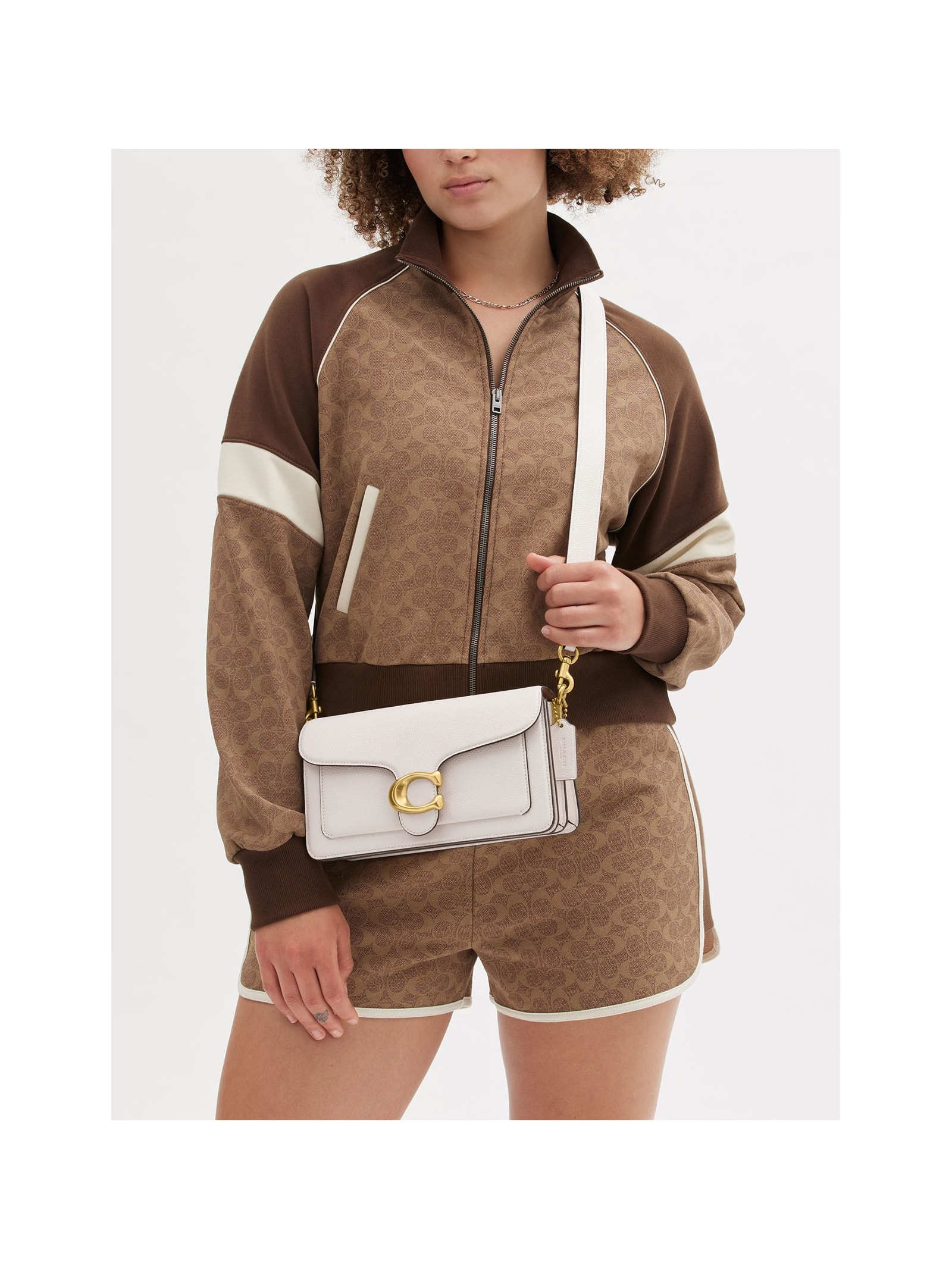 Bolsa Feminina Tabby Shoulder 26 Off White Coach