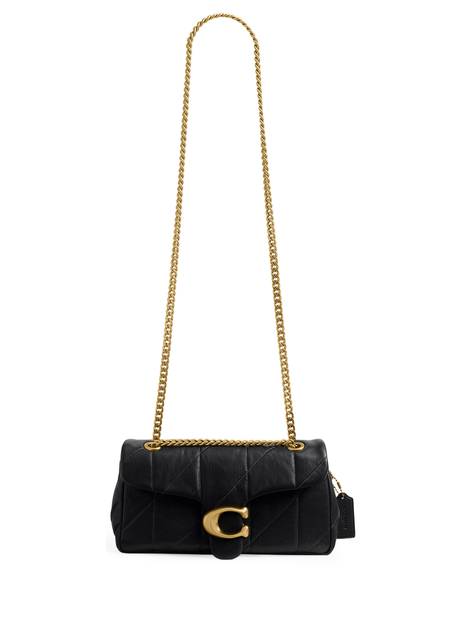 Bolsa Feminina Tabby Shoulder 26 Soft Quilted Preto Coach