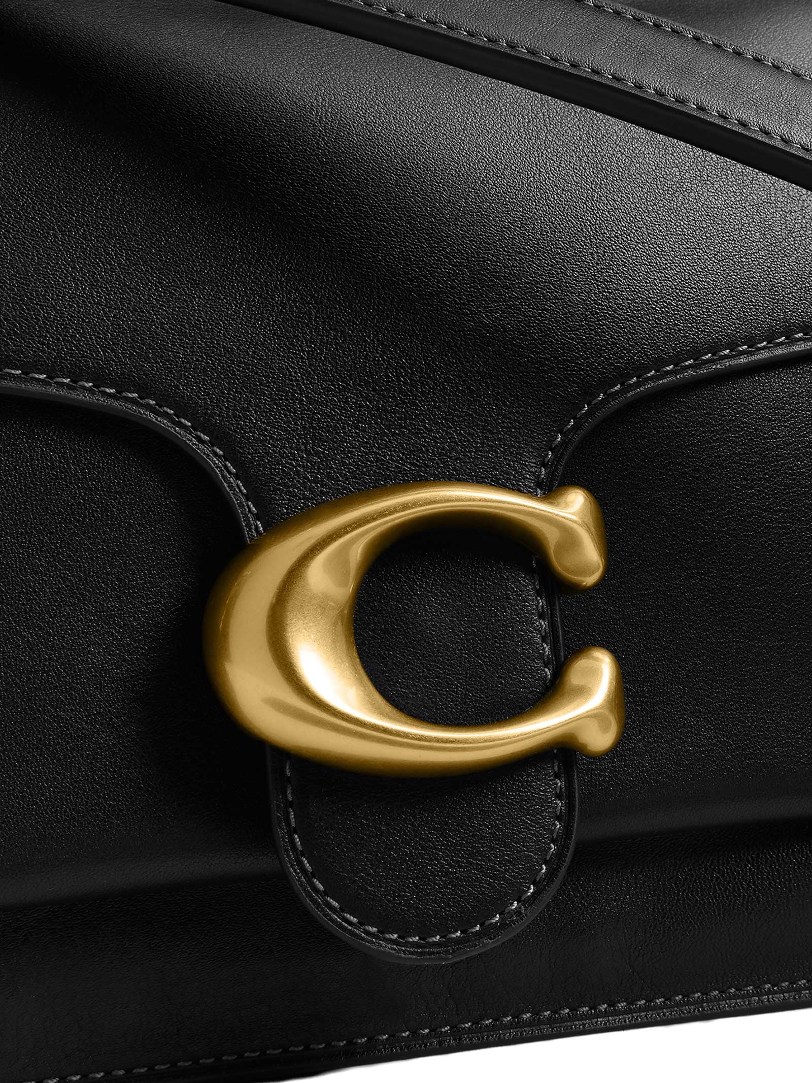 Bolsa Feminina Tabby Shoulder 36 Quilting Preto Coach