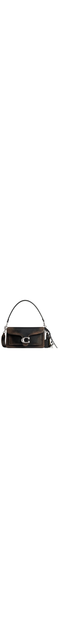 Bolsa Feminina Tabby Shoulder Loved Leather With Quilting - Marrom