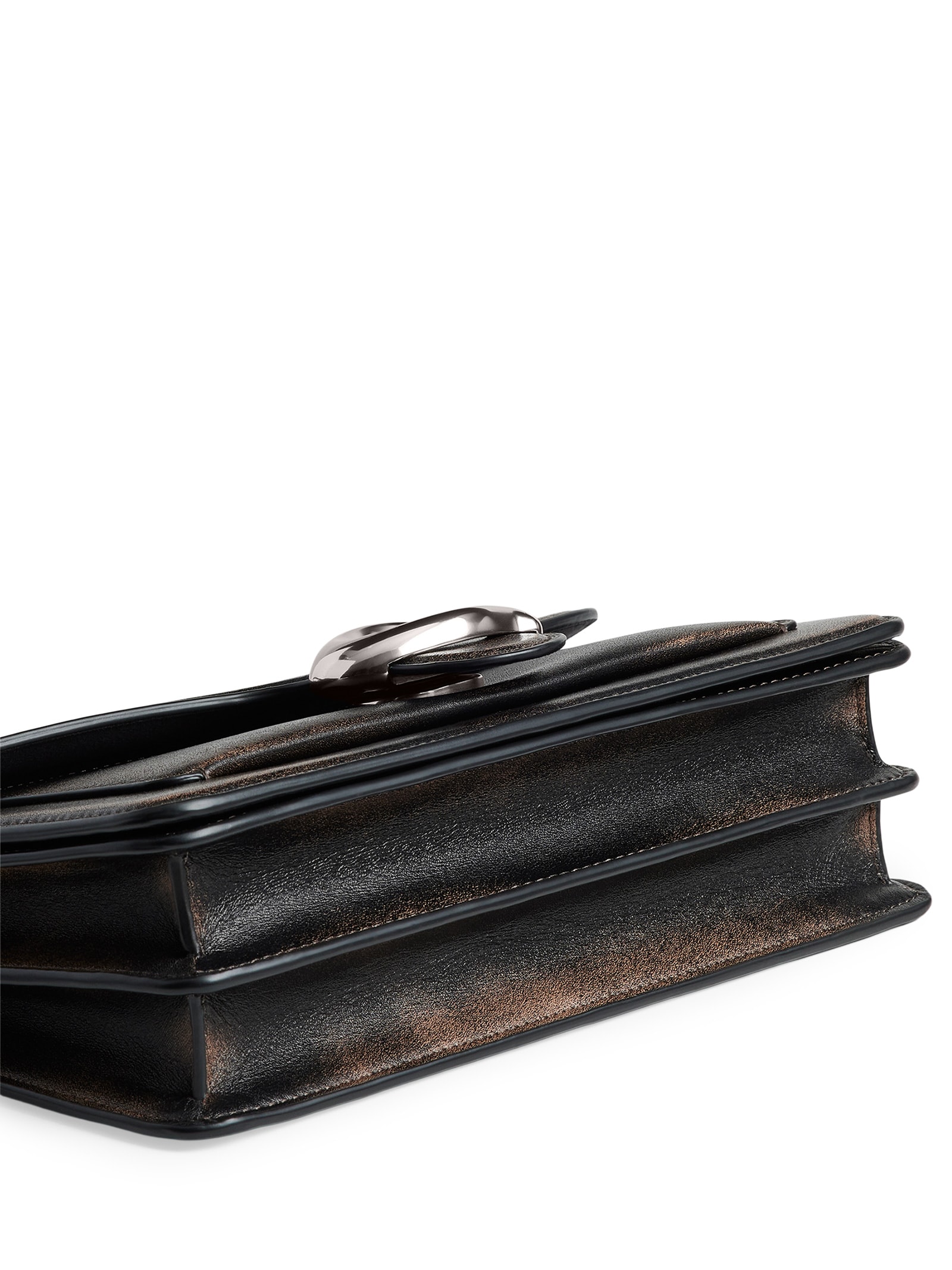 Bolsa Feminina Tabby Shoulder Loved Leather With Quilting Marrom Coach