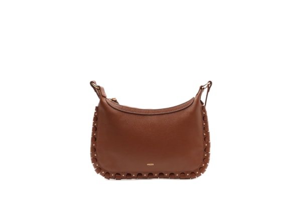 Bolsa Feminina Tachas - Marrom