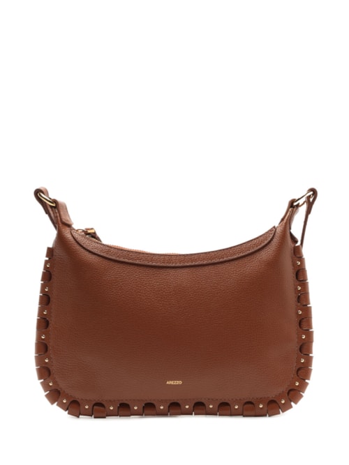 Bolsa Feminina Tachas – Marrom