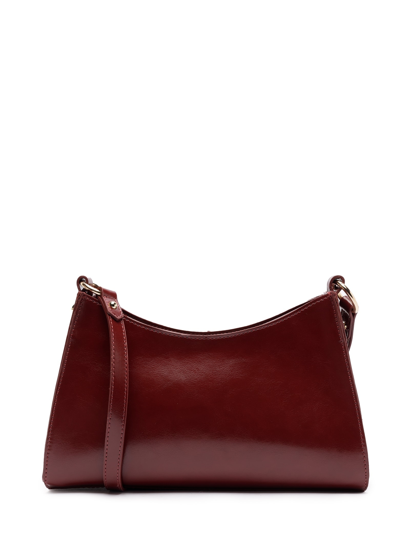 Bolsa Feminina Tachas Metálicas Vinho Arezzo