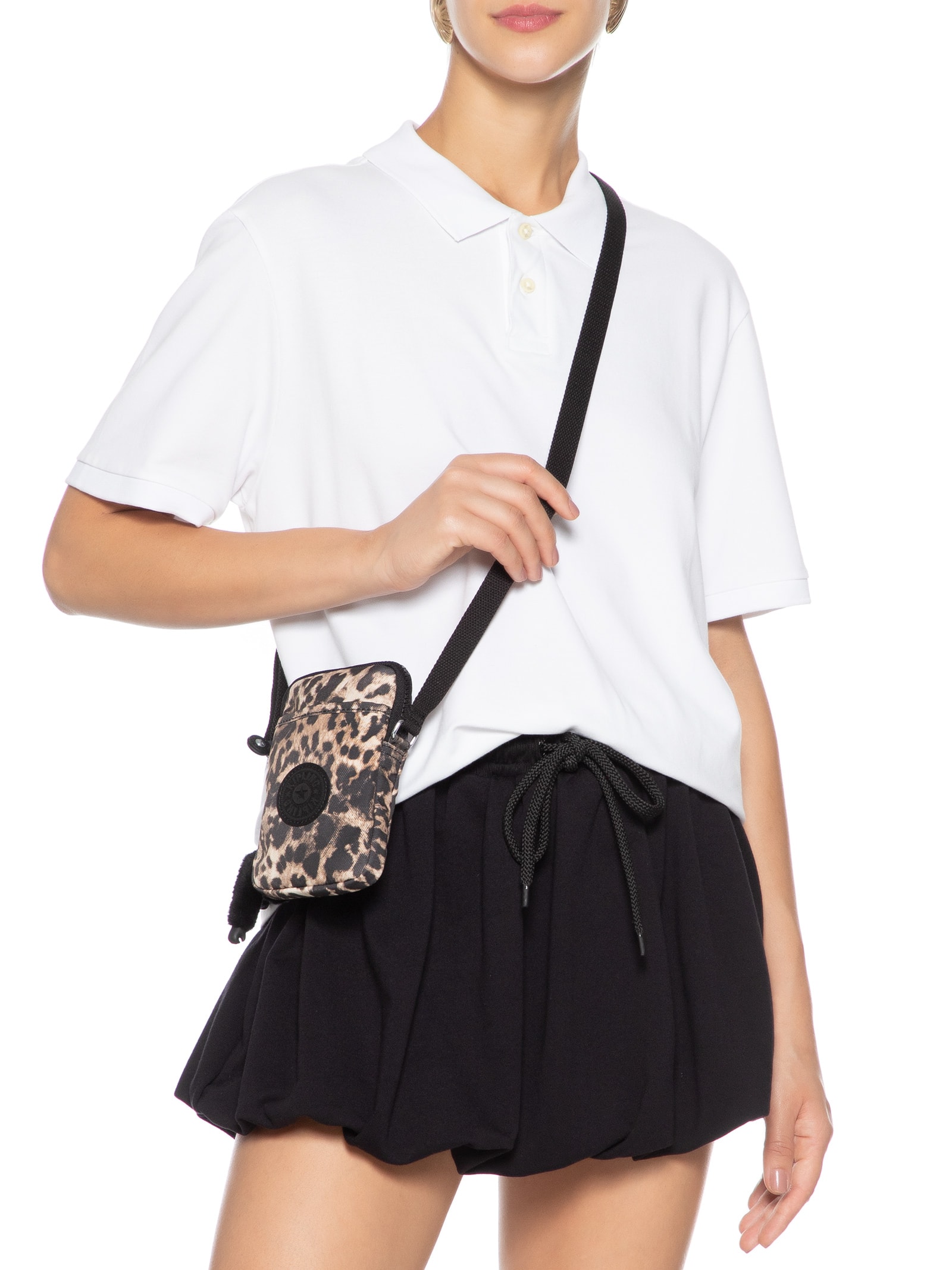 Bolsa Feminina Tally Animal Print Kipling