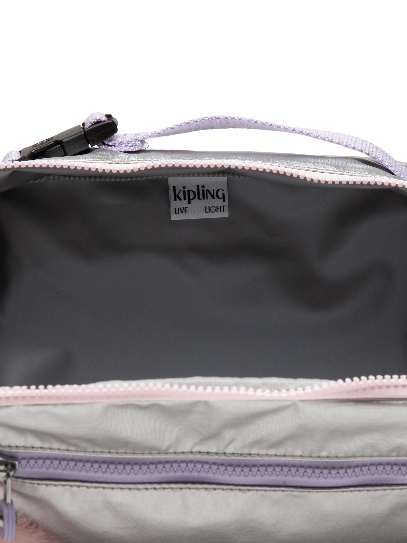 Bolsa Feminina Térmica Ermy Silver Prateado Kipling