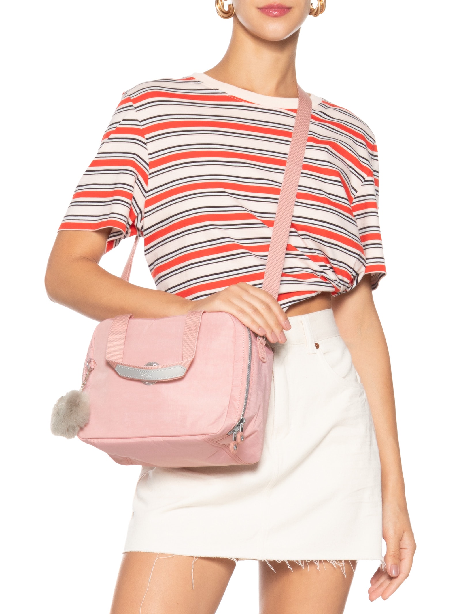 Bolsa Feminina Térmica Miyo Rosa Kipling