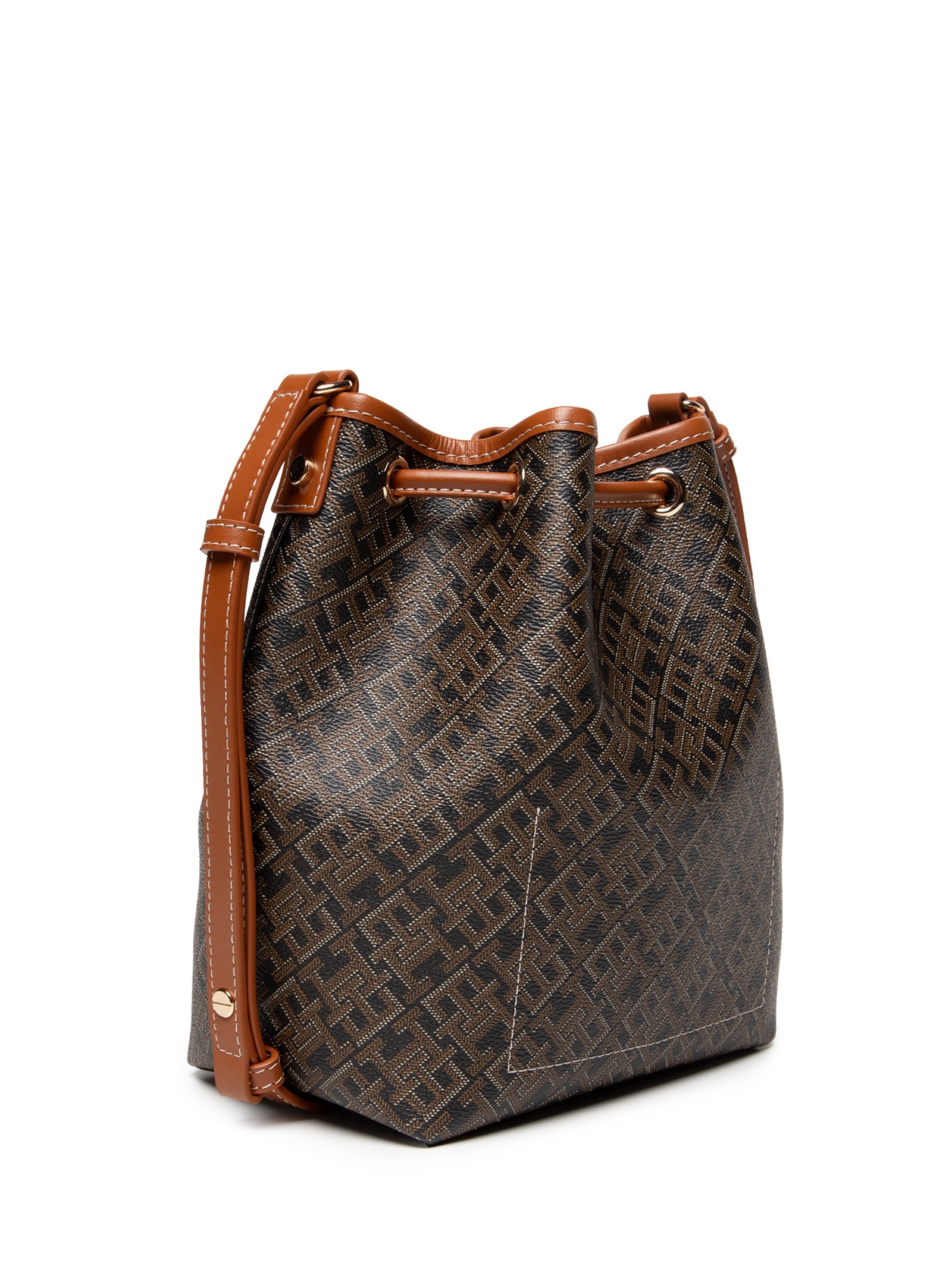 mo★ Bolsa Feminina Th Monoplay - Marrom - Tommy Hilfiger