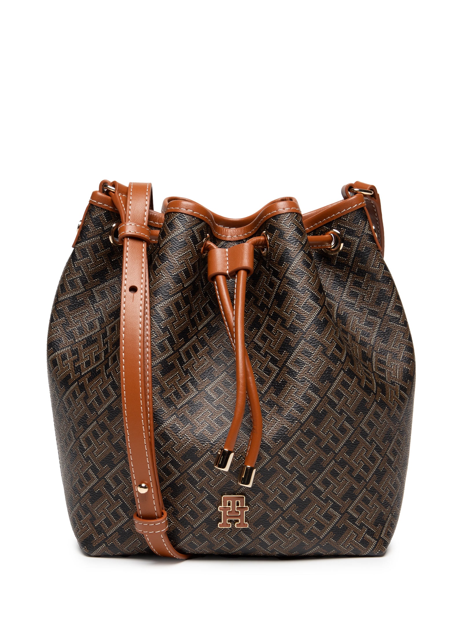 Bolsa Feminina Th Monoplay Marrom Tommy Hilfiger