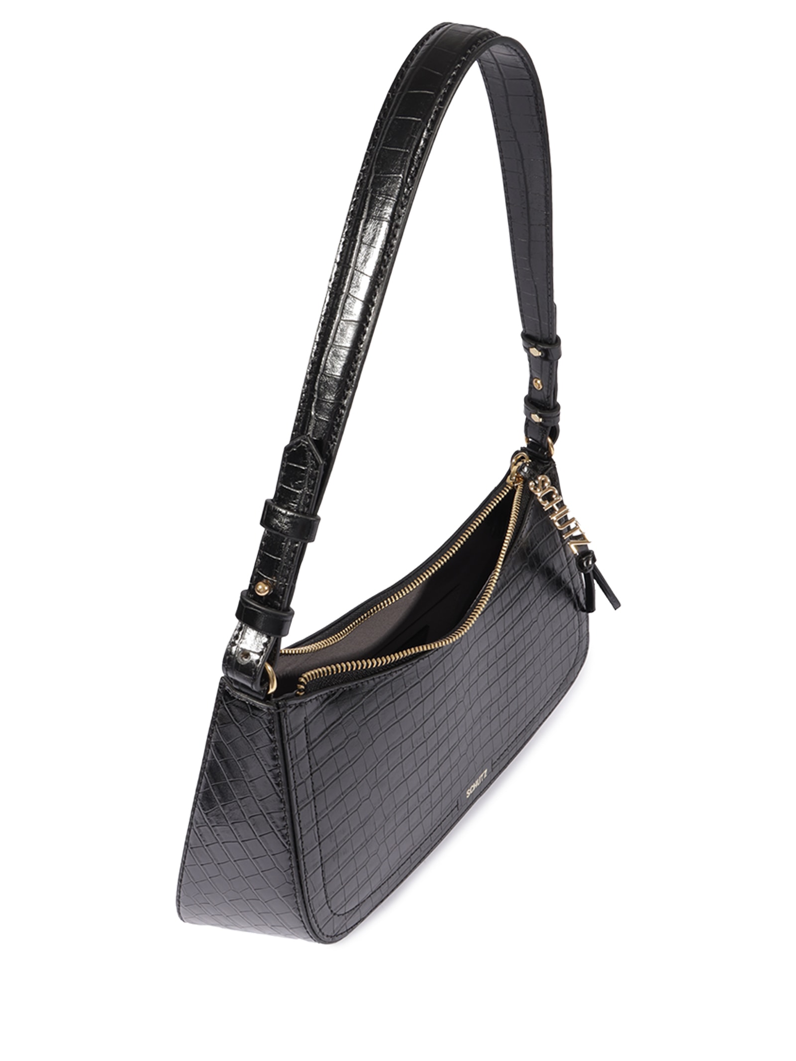 Bolsa Feminina Tina Shoulder Média Preto Schutz