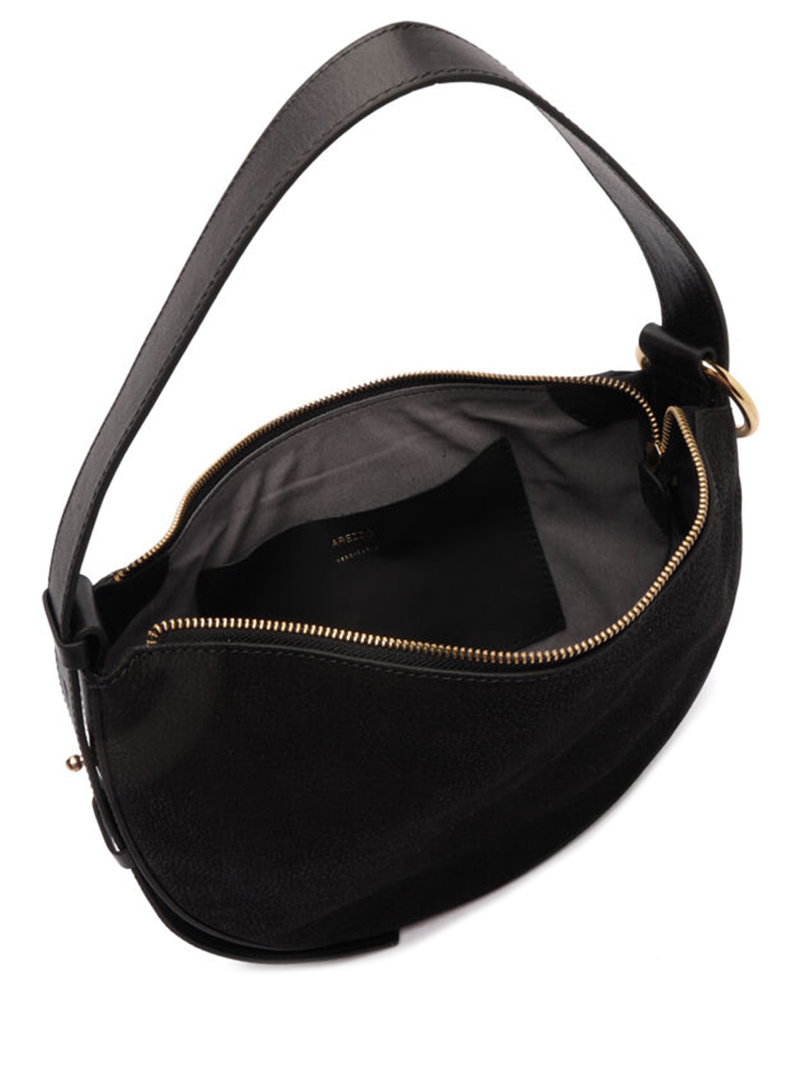 Bolsa Feminina Tiracolo Acamurçada Média Bag Charm Bege Arezzo