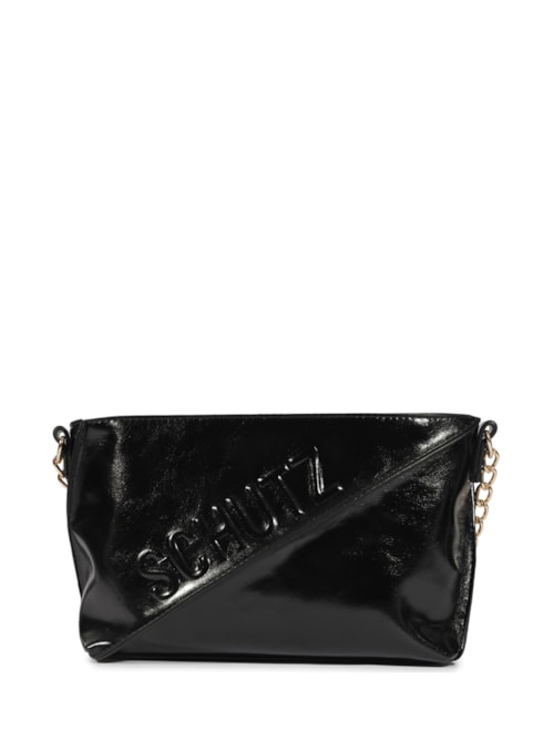 Bolsa Feminina Tiracolo Alycia Verniz – Preto