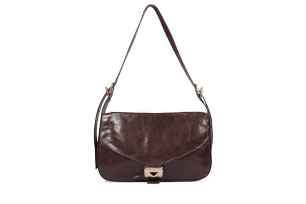 Bolsa Feminina Tiracolo Broken Leather - Marrom