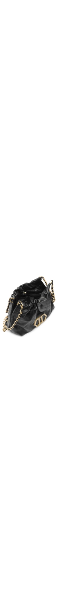 Bolsa Feminina Tiracolo Couro Esther Pequena - Preto