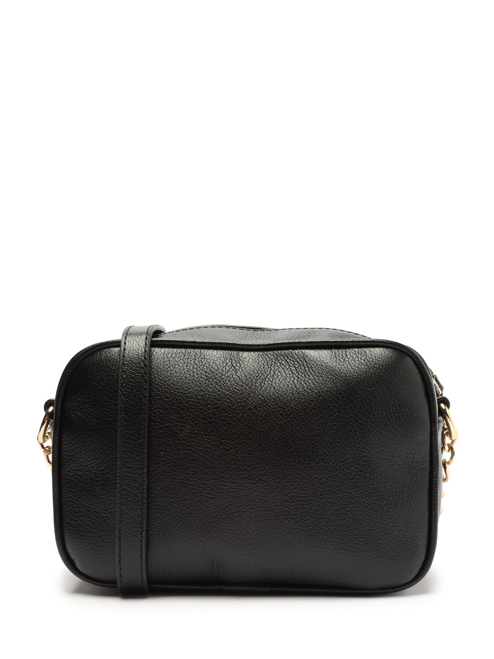 Bolsa Feminina Tiracolo Couro Francine Pequena Preto Arezzo