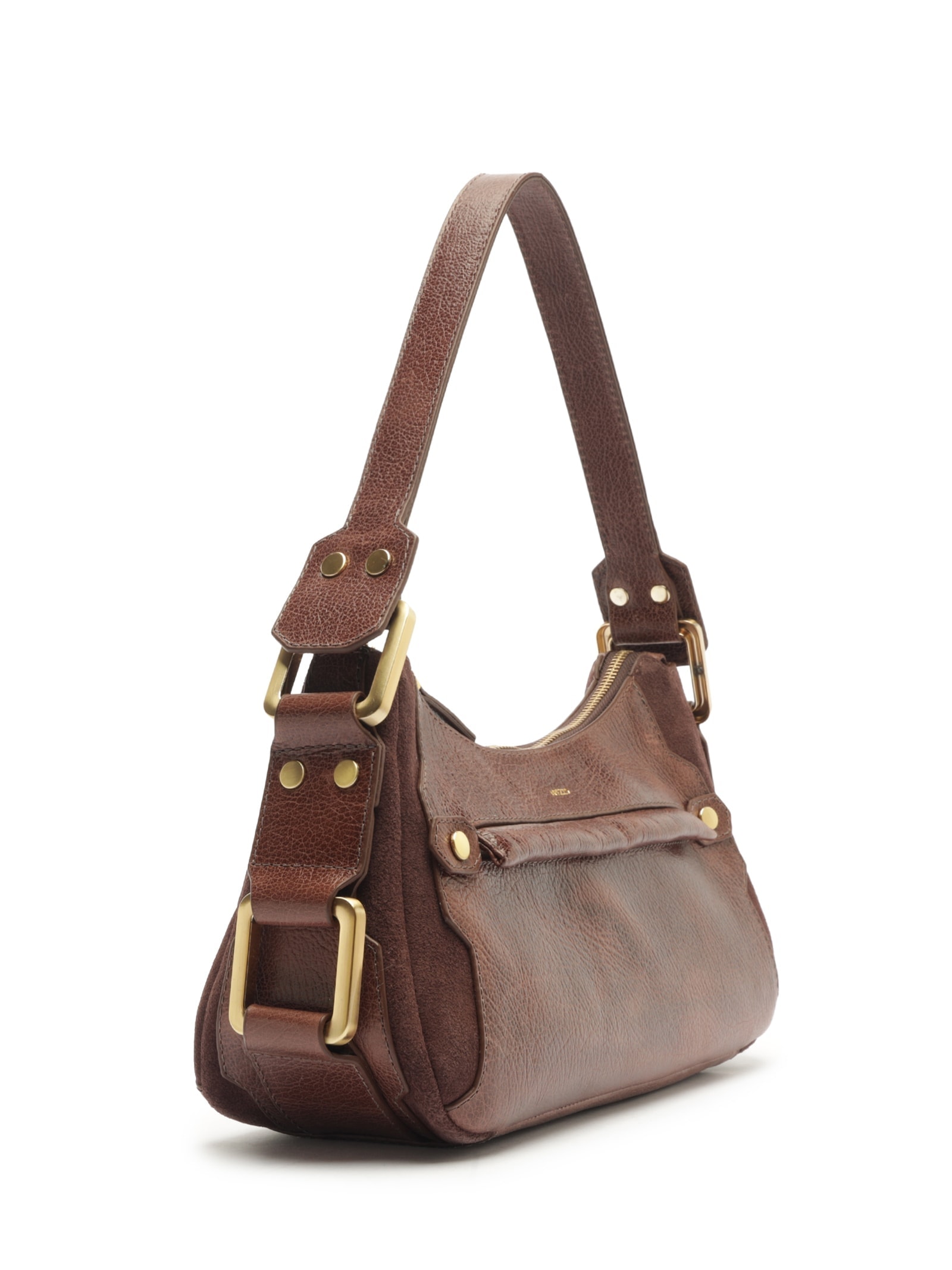 Bolsa Feminina Tiracolo Couro Gretha Média Marrom Arezzo