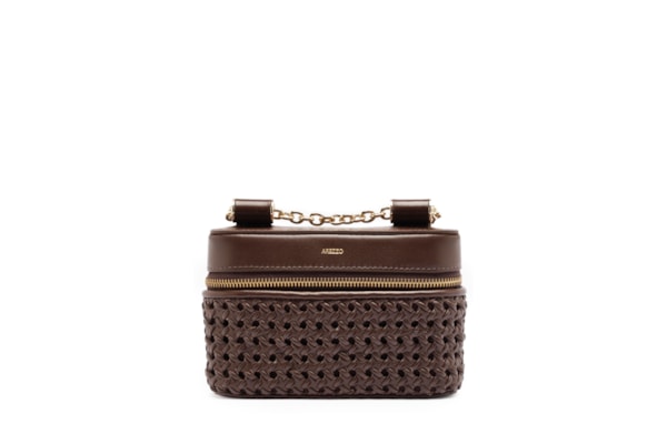 Bolsa Feminina Tiracolo Couro Média - Marrom