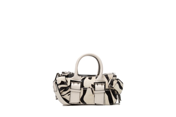 Bolsa Feminina Tiracolo Couro Pequena - Animal Print