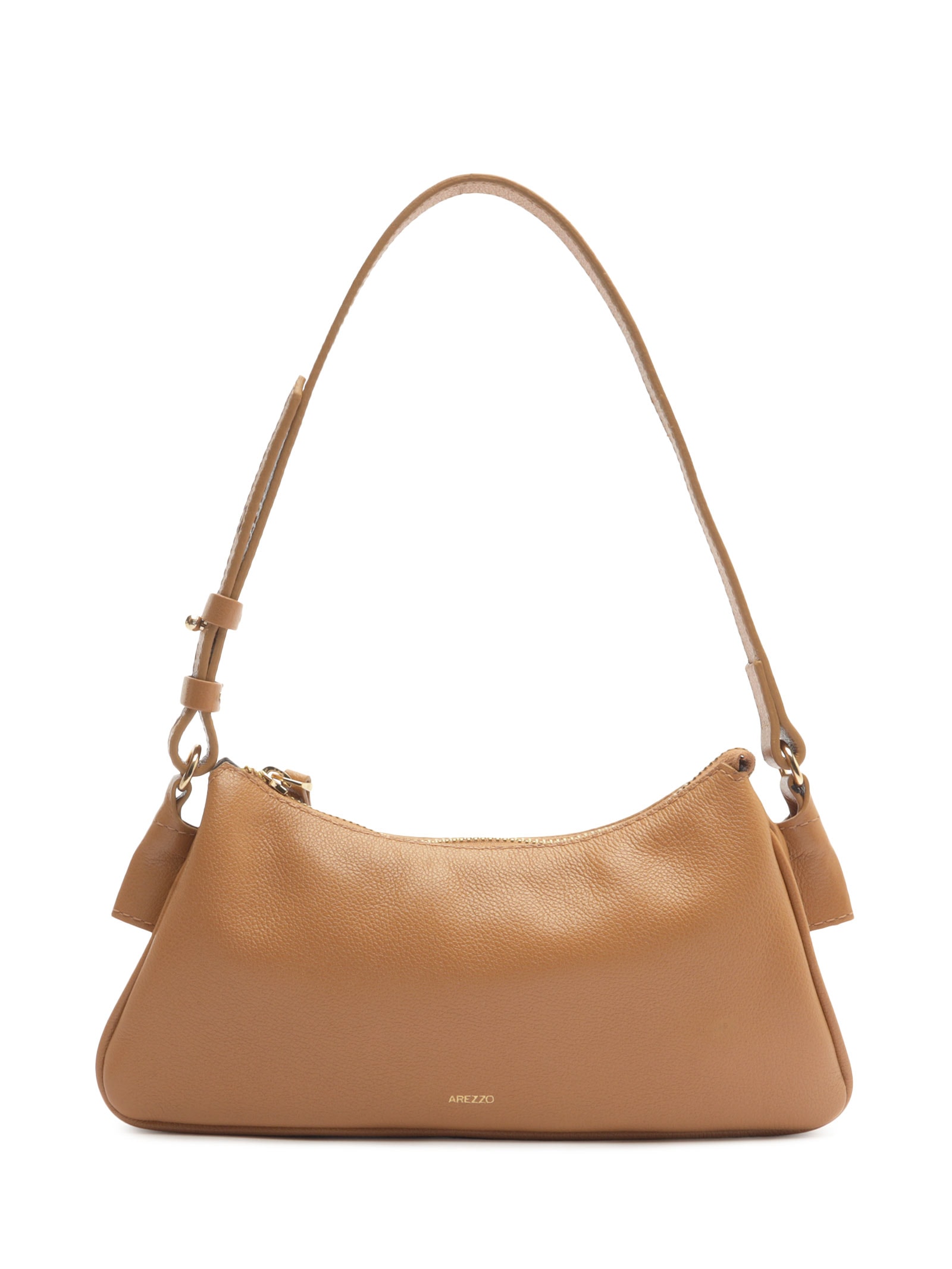 Bolsa Feminina Tiracolo Couro Pequena Marrom Arezzo