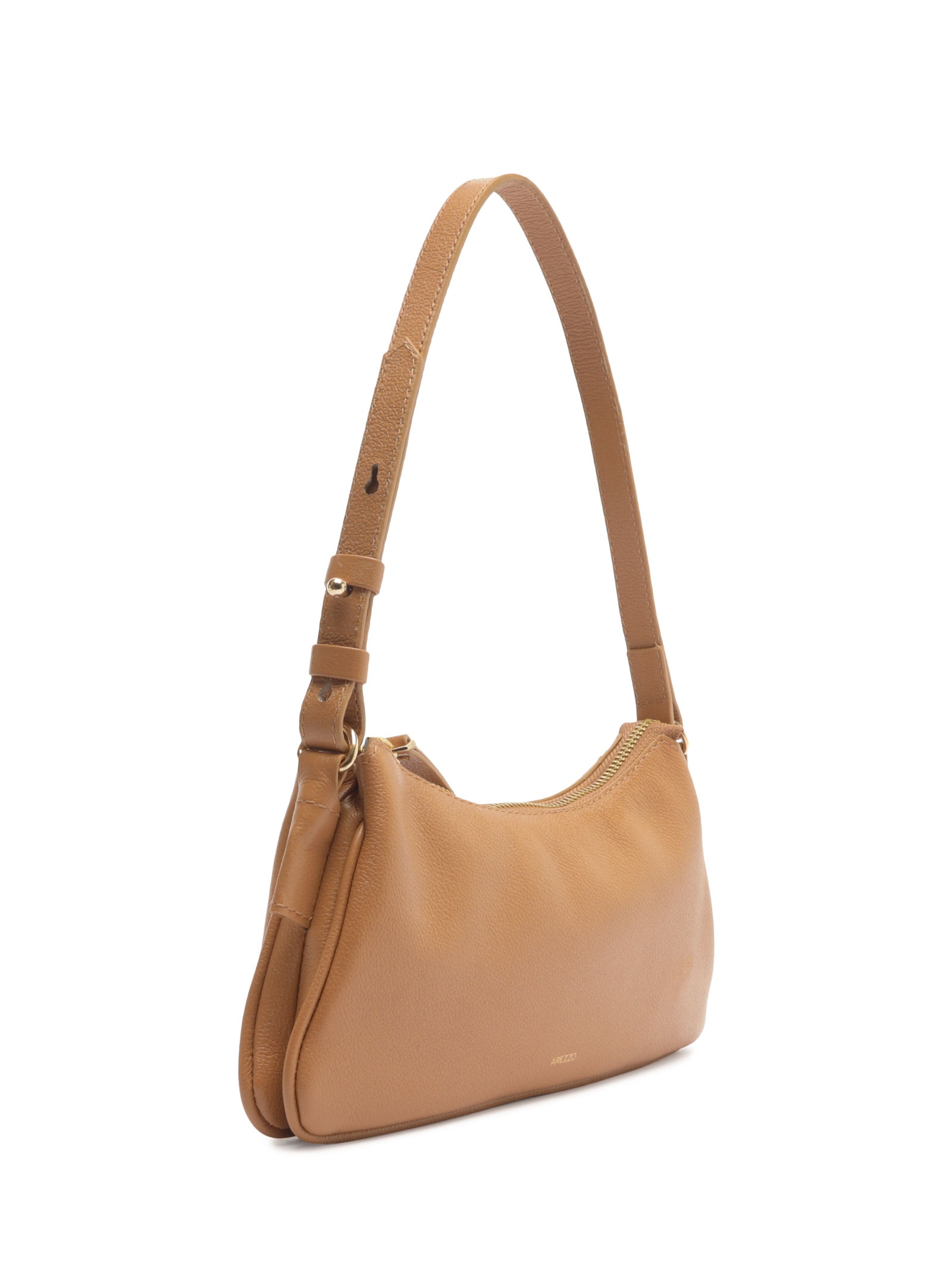 Bolsa Feminina Tiracolo Couro Pequena Marrom Arezzo
