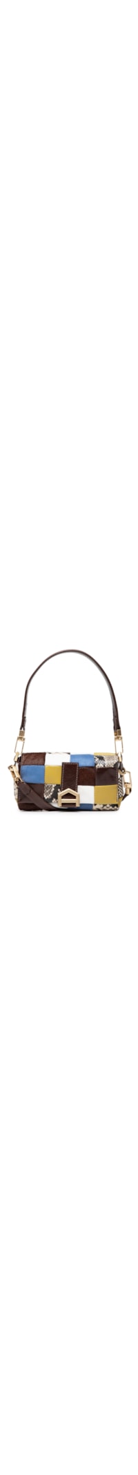 Bolsa Feminina Tiracolo Couro Pequena - Marrom