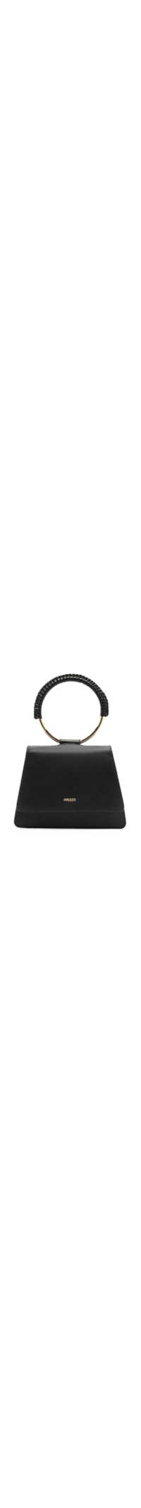 Bolsa Feminina Tiracolo Couro Pequena - Preto