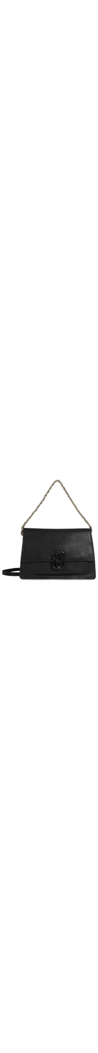 Bolsa Feminina Tiracolo Couro - Preto