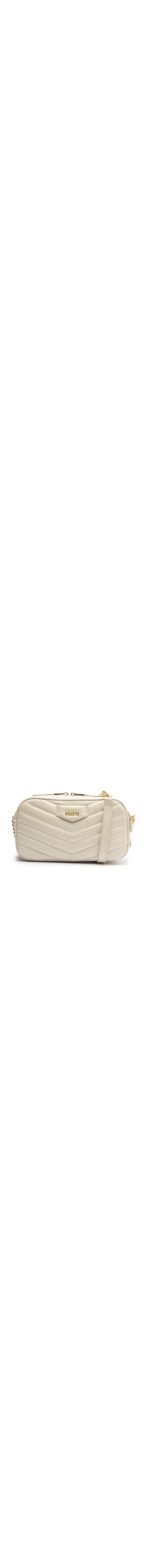 Bolsa Feminina Tiracolo Cowper Couro - Off White