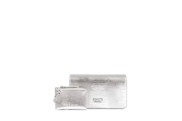 Bolsa Feminina Tiracolo Crossbody Sophia Pequena - Prateado