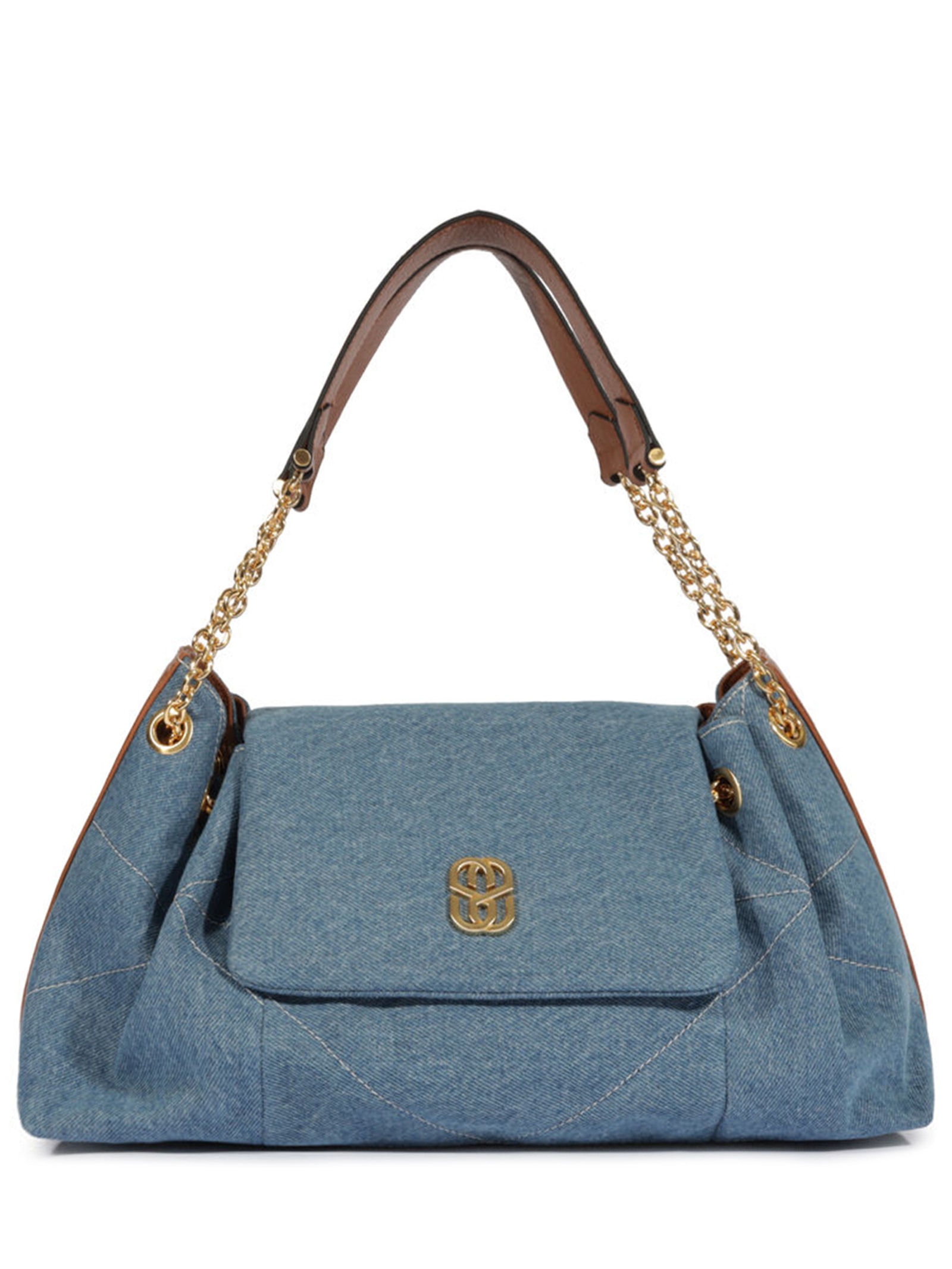 Schutz - Bolsa Feminina Tiracolo Elodie Média - Azul