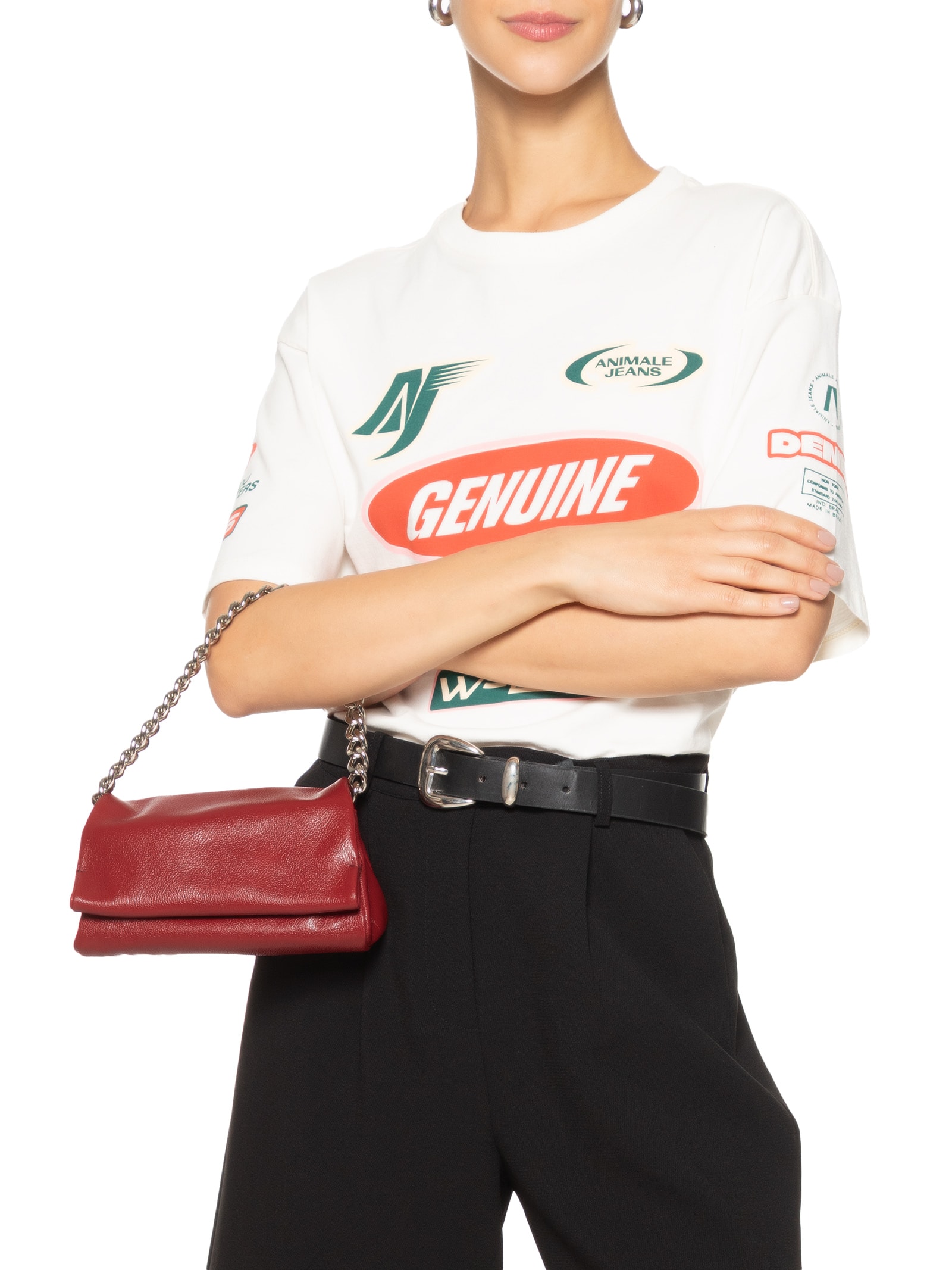 Schutz - Bolsa Feminina Tiracolo Eva Mini - Vermelho