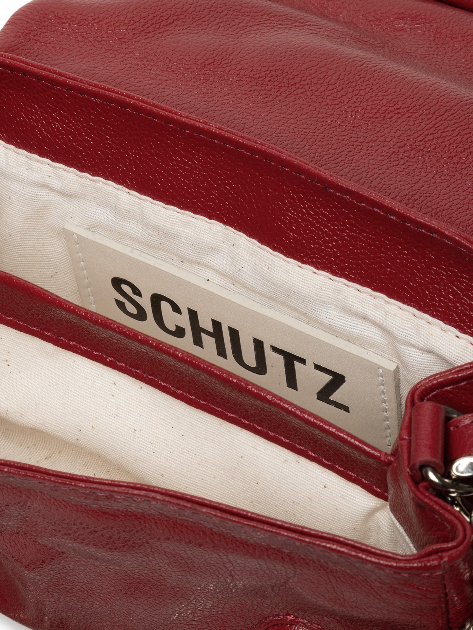 Schutz - Bolsa Feminina Tiracolo Eva Mini - Vermelho