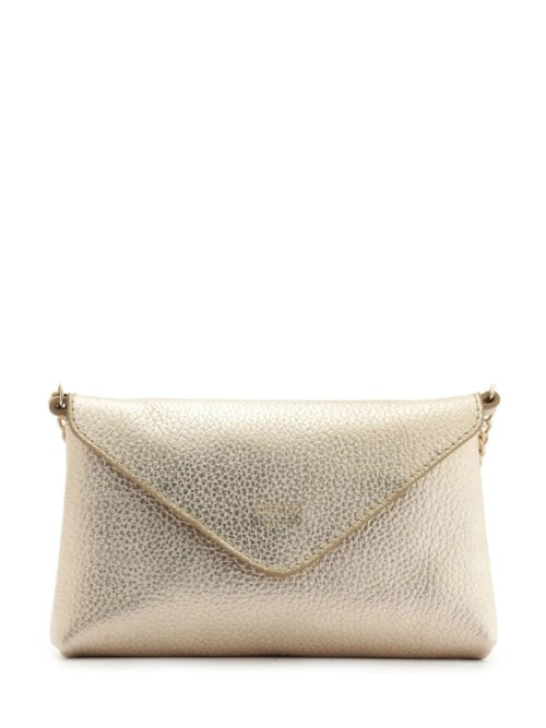 Bolsa Feminina Tiracolo Giorno Pequena Envelope – Dourado