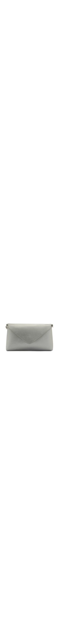 Bolsa Feminina Tiracolo Giorno Pequena Envelope - Prateado