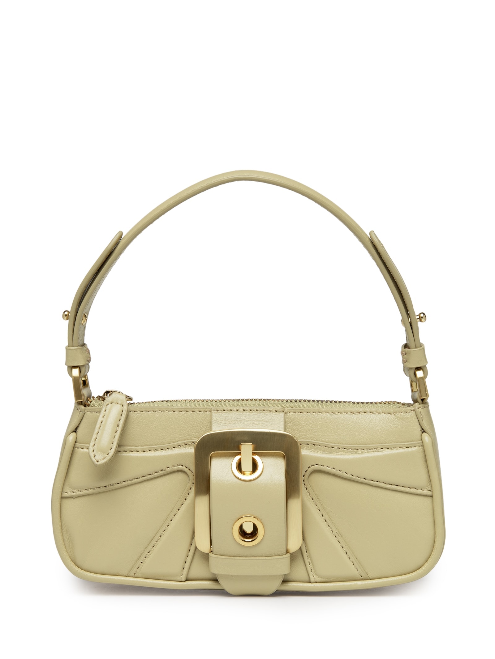 Bolsa Feminina Tiracolo Giulia Mini Pequena Bege Vicenza