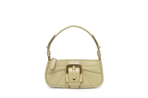 Bolsa Feminina Tiracolo Giulia Mini Pequena - Bege