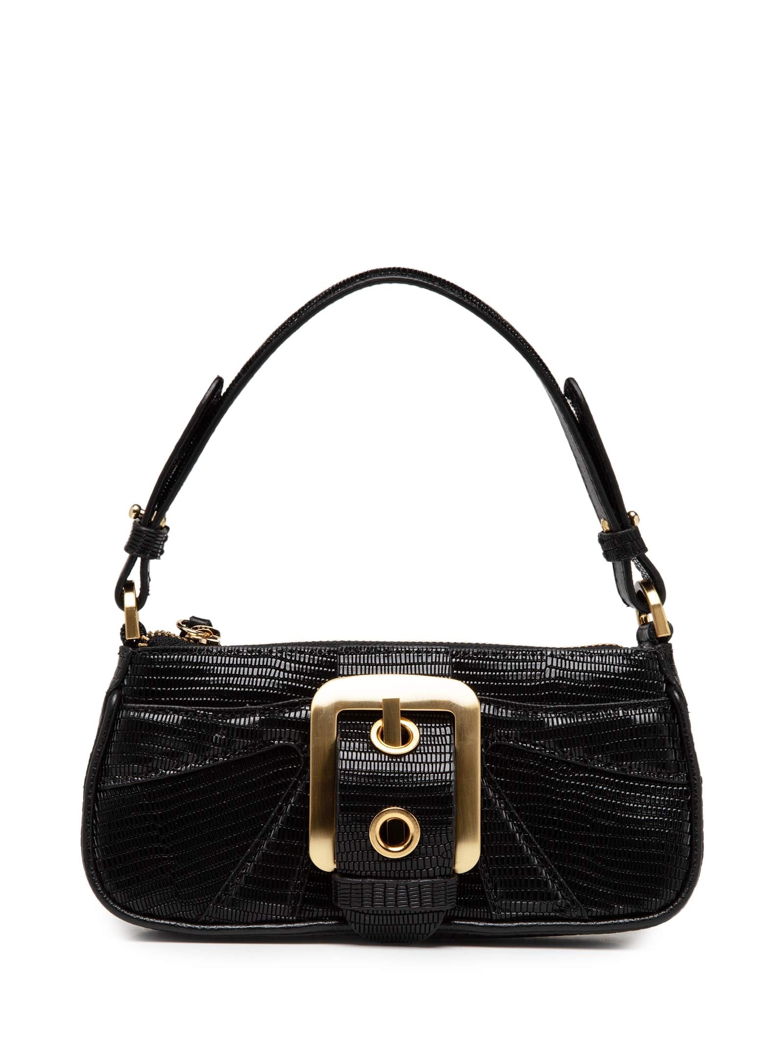 Bolsa Feminina Tiracolo Giulia Mini Pequena Preto Vicenza