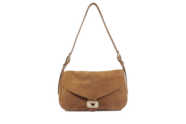 Bolsa Feminina Tiracolo Harlow Média Couro - Marrom