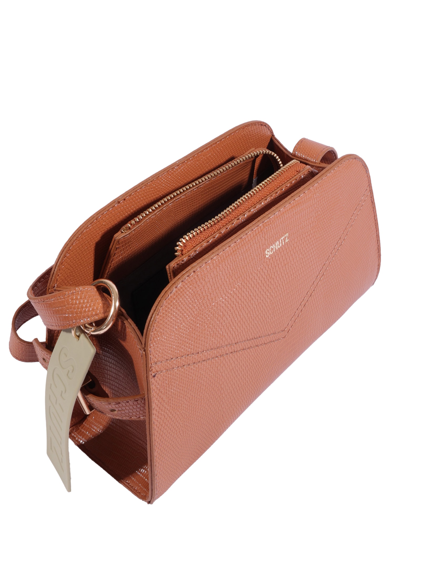 Bolsa Feminina Tiracolo Hazel Pequena Marrom Schutz