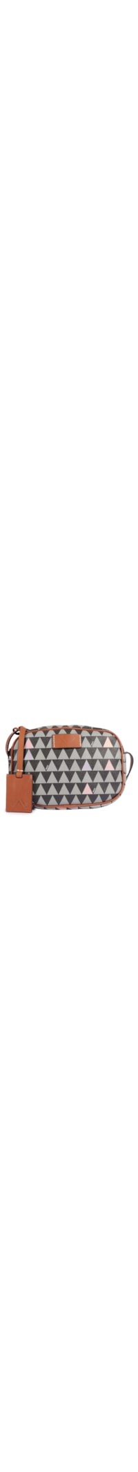 Bolsa Feminina Tiracolo Kate New Triangle - Preto