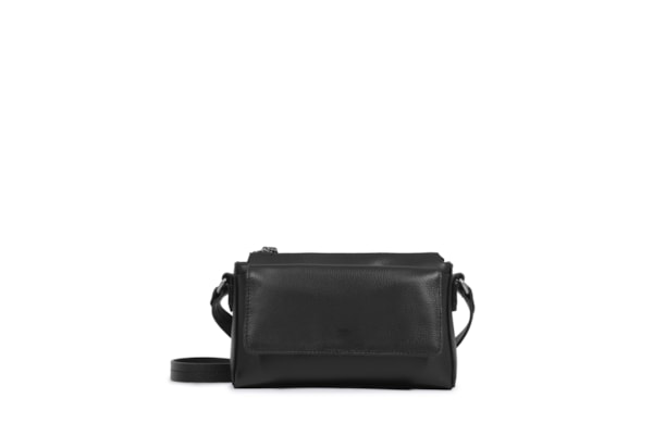 Bolsa Feminina Tiracolo Liah Couro - Preto