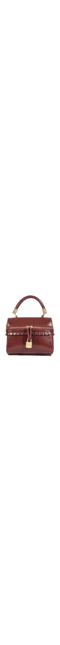 Bolsa Feminina Tiracolo Lorena Top Handle Couro - Vinho