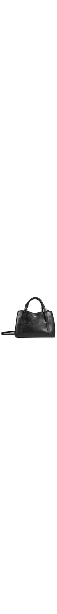 Bolsa Feminina Tiracolo Maeve Croco - Preto