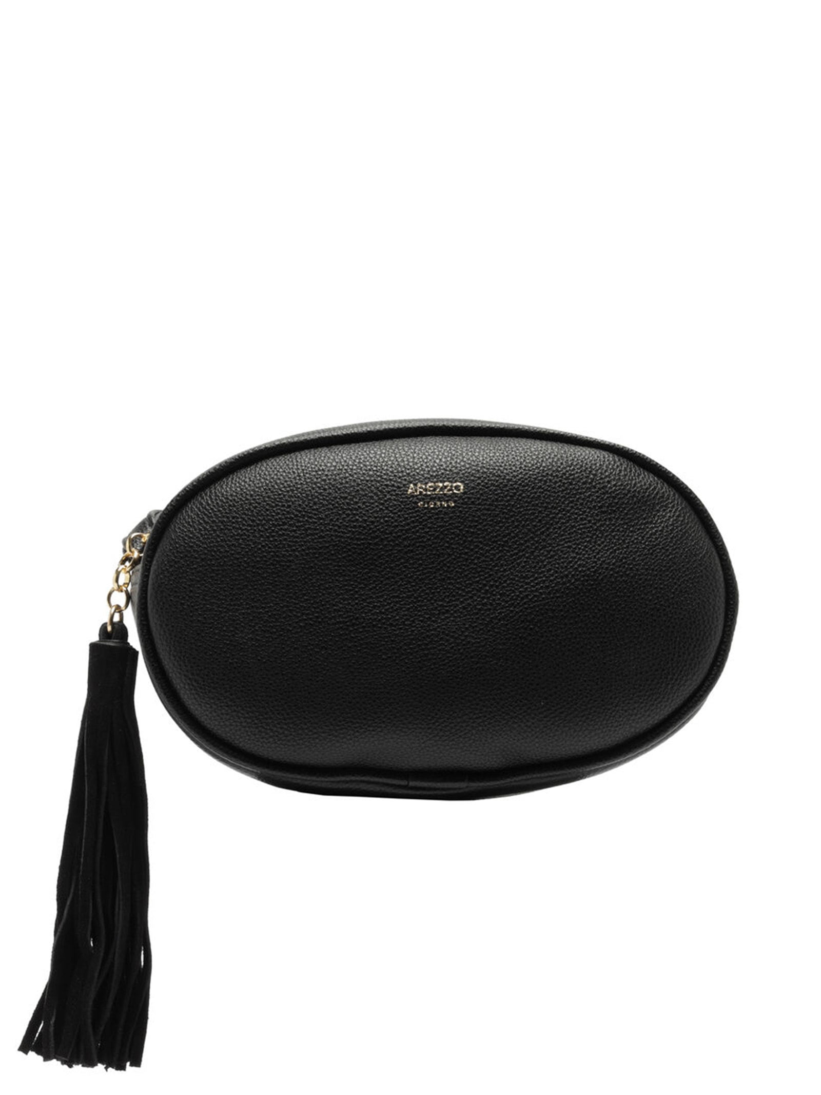 Bolsa Feminina Tiracolo Média Arredondada Barbicacho Preto Arezzo