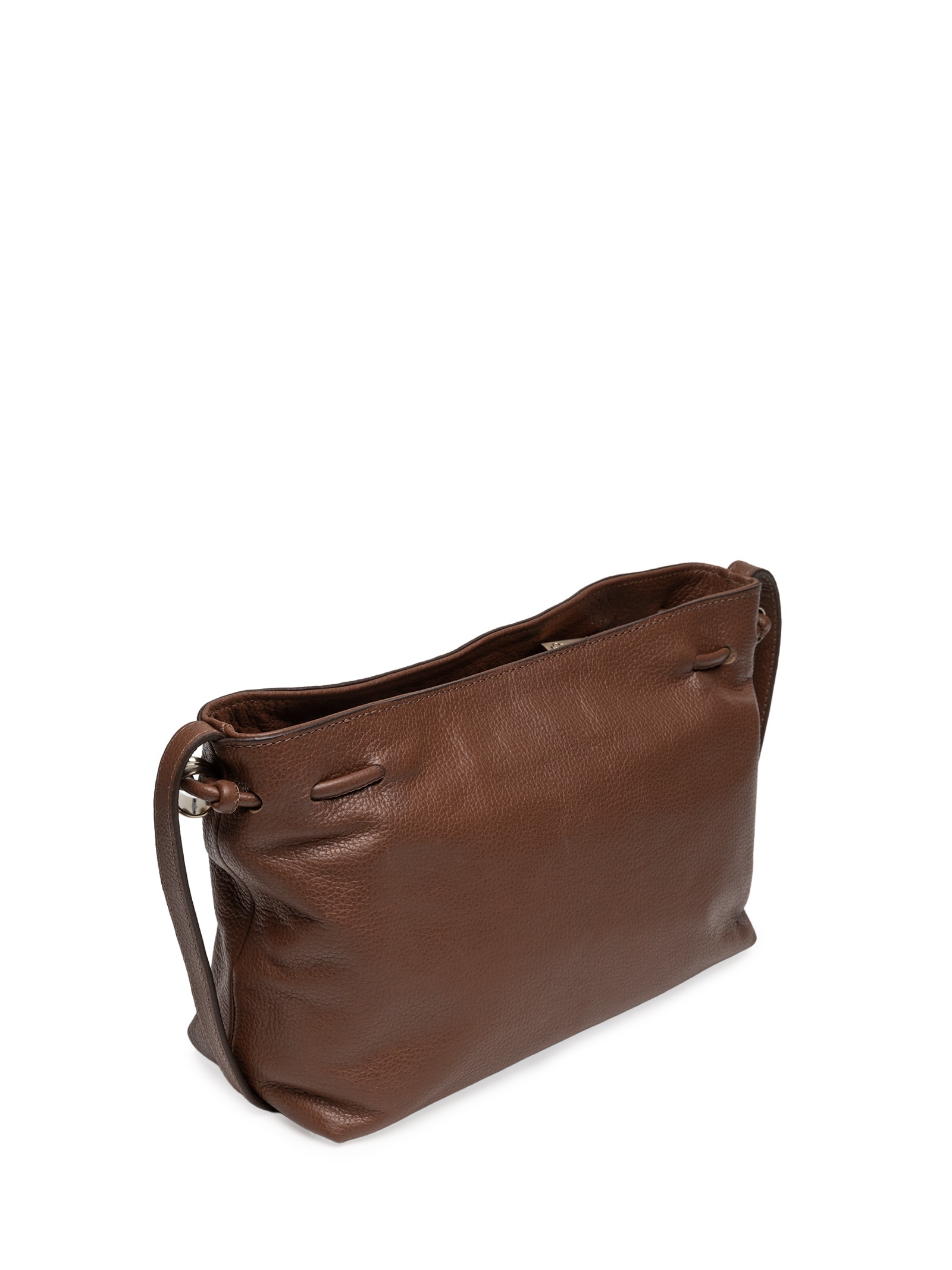 Bolsa Feminina Tiracolo Média Artigiano Bag Marrom Capodarte