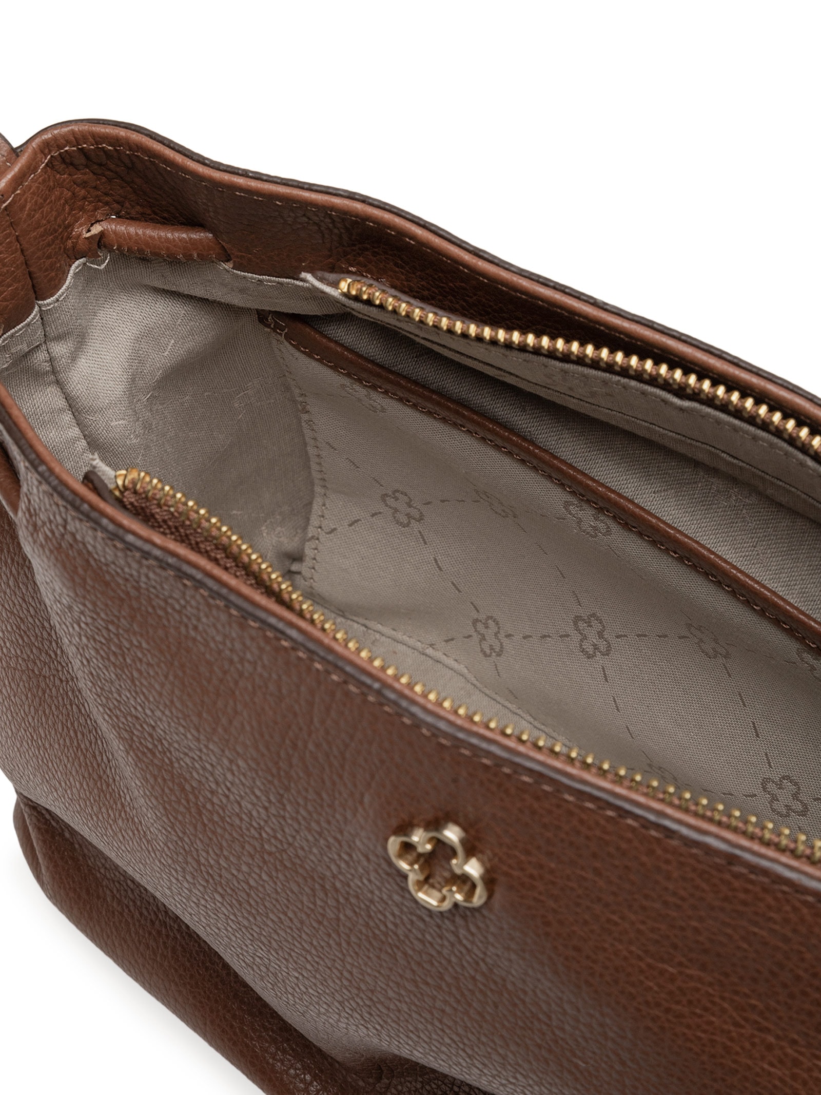 Bolsa Feminina Tiracolo Média Artigiano Bag Marrom Capodarte